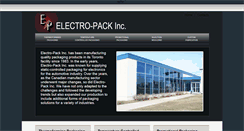 Desktop Screenshot of electro-pack.com